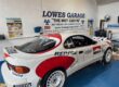 Vehicle inspection during an annual car service at Lowes Garage Worcester