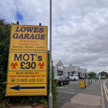 Lowes Garage in Worcester