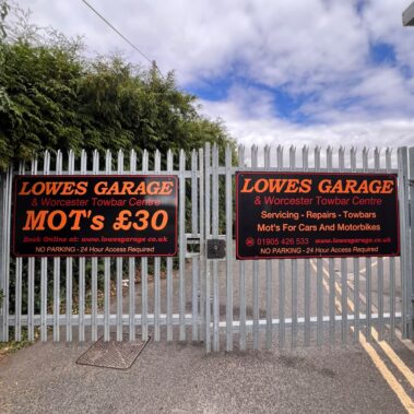 Lowes Garage in Worcester